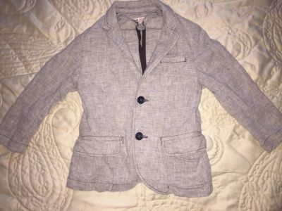 Лот: 9403206. Фото: 1. Пиджак льняной H&M. Свитера, худи, толстовки