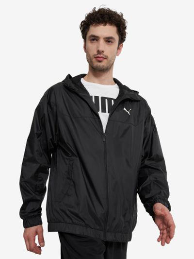 Лот: 25269375. Фото: 1. Ветровка мужская PUMA, Черный. Другое (спортивная одежда)
