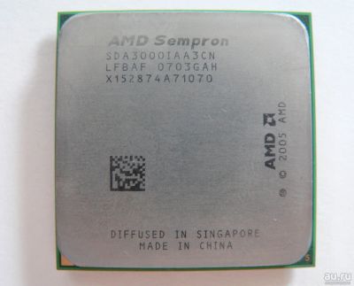 Лот: 13994200. Фото: 1. AMD Sempron-64 3000+ (SDA3000IAA3CN... Процессоры