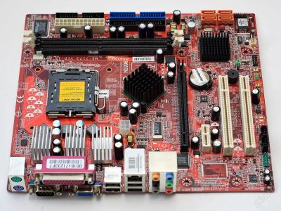 Лот: 92721. Фото: 1. MSI MS-7173 RC410M, новая материнская... Материнские платы