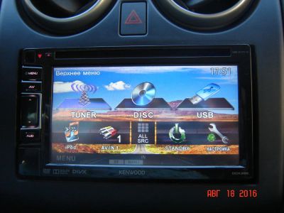 Лот: 8052974. Фото: 1. Автомагнитола Kenwood DDX 355... Автомагнитолы