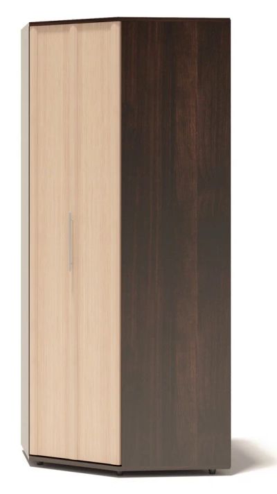 Лот: 3303189. Фото: 1. Продам угловой шкаф венге-беленый... Шкафы, шкафы-купе