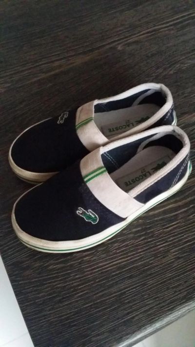 Лот: 8035189. Фото: 1. Мокасины / слипы lacoste. Кеды, кроссовки