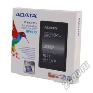 Лот: 5580693. Фото: 1. SSD AData Premier SP600 64Gb SATA3. SSD-накопители