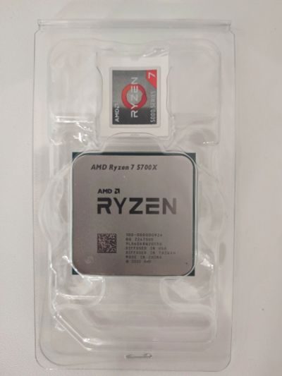 Лот: 19860893. Фото: 1. Процессоры Ryzen 7 5700x. Процессоры