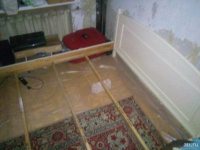 Лот: 13474045. Фото: 1. кровать двуспальная читаем описание. Кровати