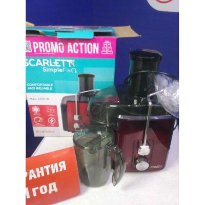 Лот: 25723803. Фото: 1. Соковыжималка SCARLETT SC-JE50S21. Кухонная