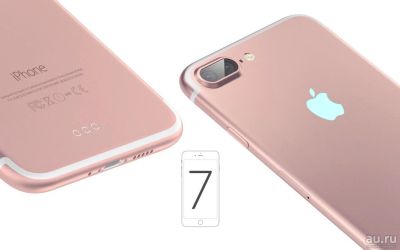 Лот: 8409228. Фото: 1. iPhone 7 plus 128gb rose gold. Смартфоны