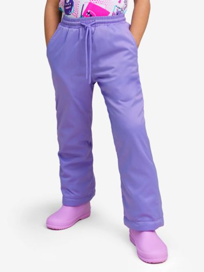 Лот: 25890582. Фото: 1. Брюки демисезонные для девочки... Спортивные брюки, штаны