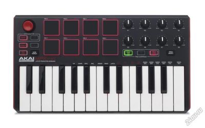 Лот: 5959449. Фото: 1. AKAI PRO MPK MINI MK2 MIDI клавиатура... MIDI-оборудование