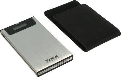 Лот: 10782713. Фото: 1. Бокс для HDD Zalman ZM-VE350 Silver... Шлейфы, кабели, переходники