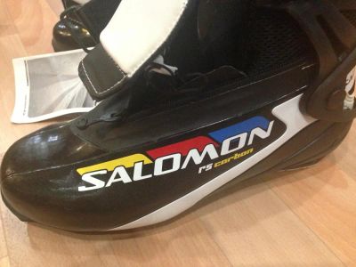 Лот: 6392990. Фото: 1. Ботинки лыжные Salomon RS Carbon... Ботинки