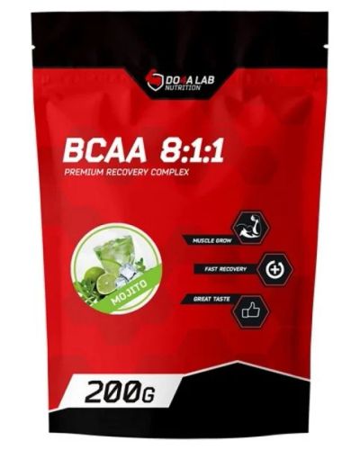Лот: 10760178. Фото: 1. BCAA 8:1:1 Do4a lab. Спортивное питание, витамины