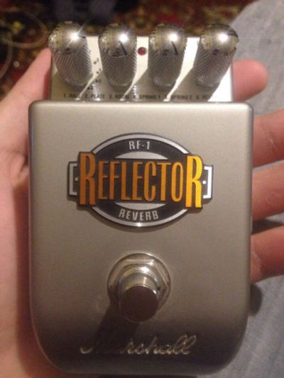 Лот: 8364426. Фото: 1. Marshall reverb rf-1 бонус chorus. Гитарные эффекты и комбоусилители