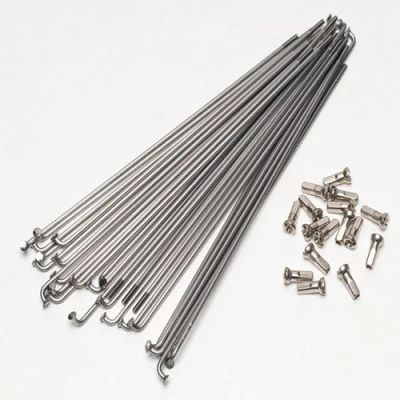 Лот: 13608054. Фото: 1. Спица, satinless, 14G, 293 мм... Запчасти