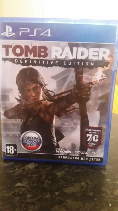 Лот: 9965335. Фото: 1. Tomb Raider. Definitive Edition... Игры для консолей