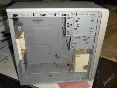 Лот: 864681. Фото: 1. корпус hp тяжеленький и вместительный... Корпуса, блоки питания