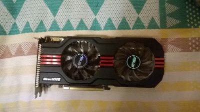Лот: 6132468. Фото: 1. Nvidia Asus GTX560 Ti DCII/2DI... Видеокарты