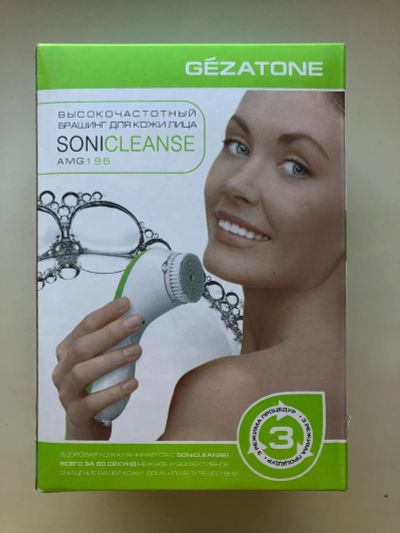 Лот: 24868144. Фото: 1. Массажер-щеточка для лица Gezatone... Массажеры