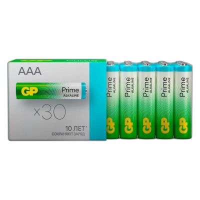 Лот: 24572225. Фото: 1. Батарейки GP Prime Alkaline LR03... Батарейки, аккумуляторы, элементы питания