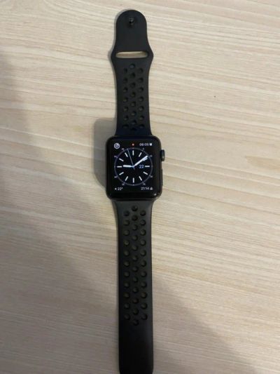 Лот: 17901298. Фото: 1. Apple Watch Series 3 Nike на гарантии. Смарт-часы, фитнес-браслеты, аксессуары