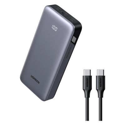 Лот: 25776971. Фото: 1. Внешний аккумулятор uGreen PB535... Внешние, портативные аккумуляторы для смартфонов (Power bank)