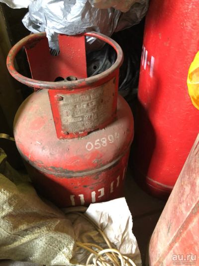 Лот: 13437872. Фото: 1. Баллон газовый пропан 27 литров. Баллоны, газ в баллонах