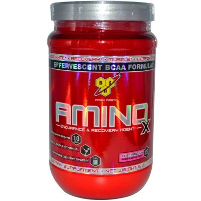 Лот: 8887158. Фото: 1. Аминокислоты, bcaa, Amino X BSN... Спортивное питание, витамины