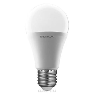 Лот: 10846853. Фото: 1. Лампа светодиодная Ergolux "LED-A60... Другое освещение