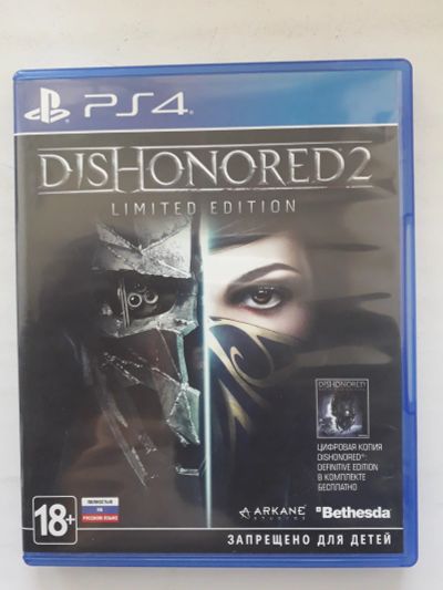 Лот: 17890982. Фото: 1. Dishonored 2 (PS4). Игры для консолей