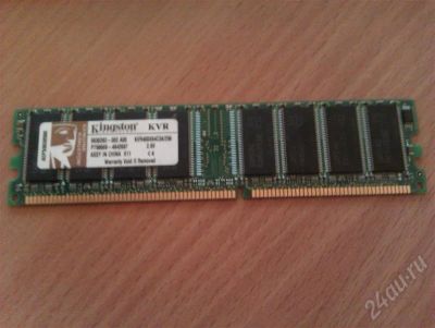 Лот: 589436. Фото: 1. Память DIMM DDR 256MB 400MHz Kingston... Оперативная память