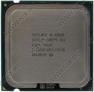 Лот: 1700950. Фото: 1. Core 2 Duo E8500 + кулер GlacialTech... Процессоры