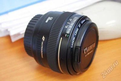 Лот: 1742473. Фото: 1. Объектив CANON EF 50 mm f/1.4... Объективы