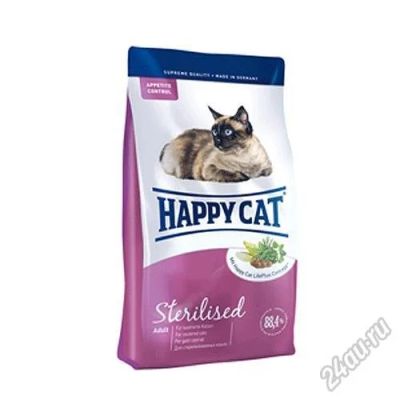 Лот: 5727156. Фото: 1. Happy Cat Sterilised ( Хэппи Кэт... Корма