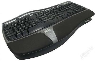 Лот: 2295183. Фото: 1. Microsoft Natural Ergonomic Keyboard... Клавиатуры и мыши