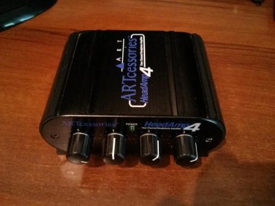 Лот: 6842655. Фото: 1. Усилитель для наушников ART HeadAMP4. Усилители, эквалайзеры