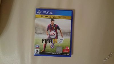 Лот: 5917772. Фото: 1. FIFA 15 PS4 Blu-Ray. Игры для консолей