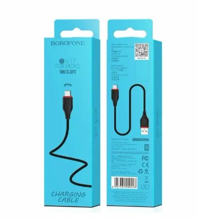 Лот: 19629749. Фото: 1. Кабель USB - MicroUSB Borofone... Дата-кабели, переходники