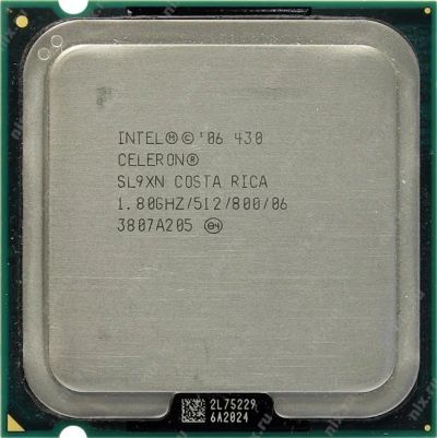 Лот: 6152834. Фото: 1. Процессор CPU Intel Celeron 430... Процессоры