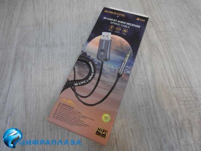 Лот: 20288590. Фото: 1. Ресивер Borofone BC44 (Bluetooth... FM-модуляторы, трансмиттеры