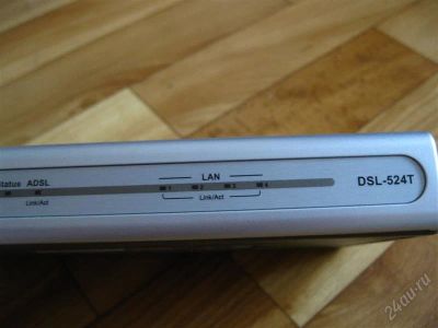 Лот: 1289183. Фото: 1. ADSL маршрутизатор D-Link 524T... Проводные модемы