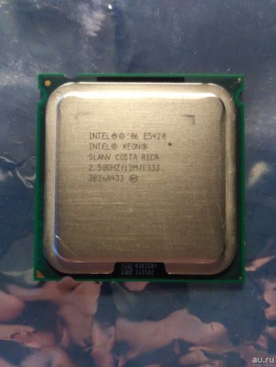 Лот: 13455351. Фото: 1. Intel Xeon E5420 2.50 GHz с рубля. Процессоры