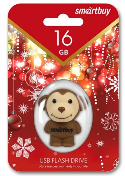 Лот: 7098899. Фото: 1. USB-накопитель Smartbuy Monkey. USB-флеш карты