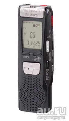 Лот: 13843243. Фото: 1. Диктофон Panasonic RR-US380. Диктофоны