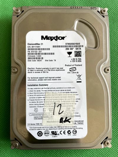 Лот: 19979118. Фото: 1. ⚠️👍Жесткий Диск Maxtor STM3250310AS... Жёсткие диски (HDD)