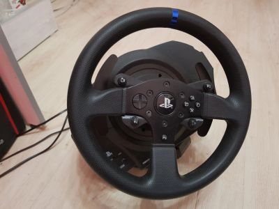 Лот: 15541462. Фото: 1. Руль thrustmaster t300 + Zshifter. Рули, джойстики