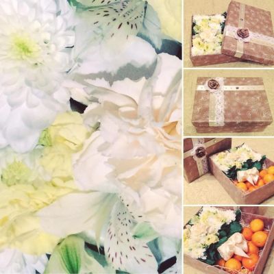 Лот: 8648039. Фото: 1. FlowerBox, Цветочная коробочка... Другое (цветы, букеты)