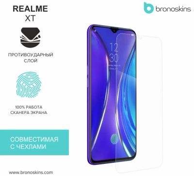 Лот: 17168193. Фото: 1. Защитное стекло OPPO Realme 6... Защитные стёкла, защитные плёнки