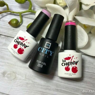 Лот: 13532103. Фото: 1. Гель-лаки Cherry, в ассортименте... Лак для ногтей
