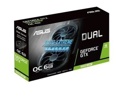 Лот: 19489548. Фото: 1. Видеокарта 6Gb GTX1660 Super Asus... Видеокарты